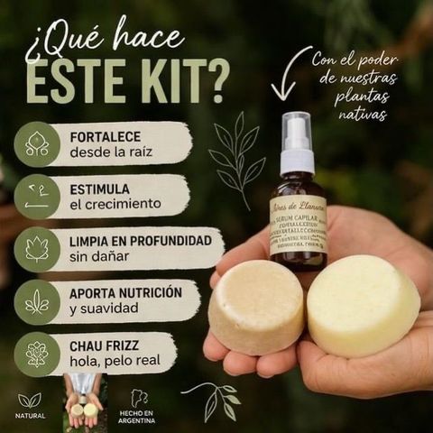 Kit Capilar Completo: Fuerza + Crecimiento 🌿 CABELLO DE NORMAL A GRASO.