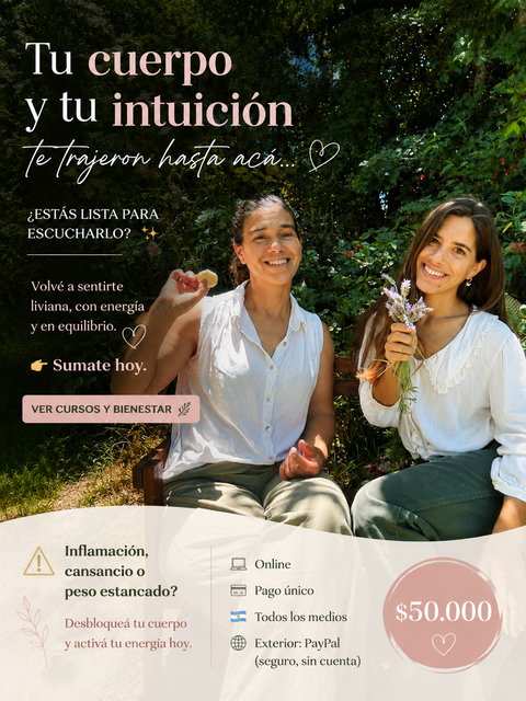 ¿Inflamación, cansancio o peso estancado? Tu cuerpo tiene solución. Empezá hoy ✨ Volvé a sentirte liviana, con energía y en equilibrio. 👉 Sumate hoy.