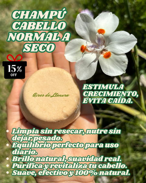 CHAMPÚ CABELLO NORMAL:REPARA Y NUTRE