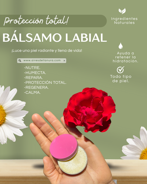 BÁLSAMO LABIAL SÓLIDO NUTRITIVO~REGENERADOR