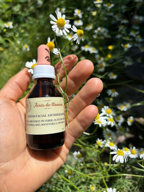 SERUM FACIAL OLEOSO ANTIOXIDANTE, ANTIARRUGAS, PIEL RADIANTE