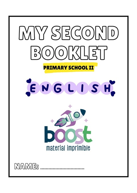 My Second Booklet - Primaria II