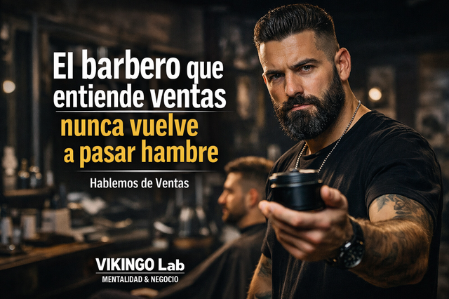 El barbero que entiende ventas nunca vuelve a pasar hambre