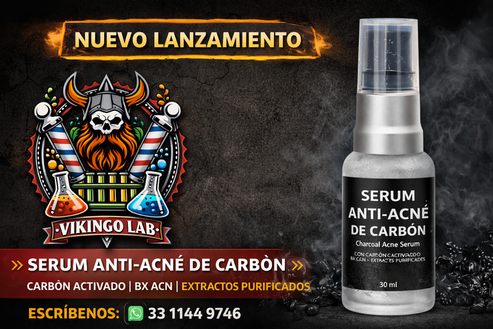 Serum Anti-Acné de Carbón