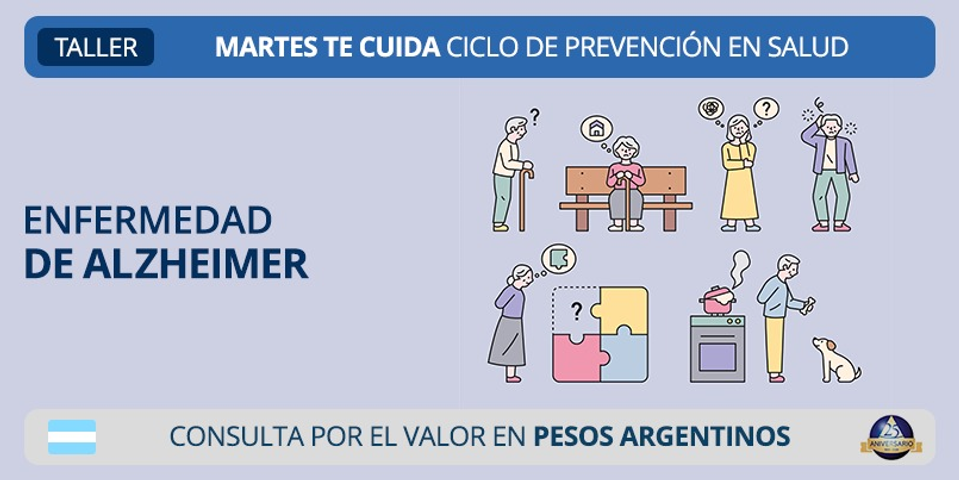 Cuida tu salud mental – Prevención del Alzheimer