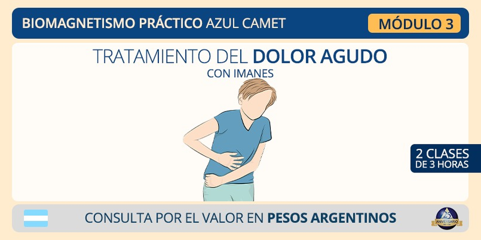 Tratamiento del Dolor agudo método Azul Camet