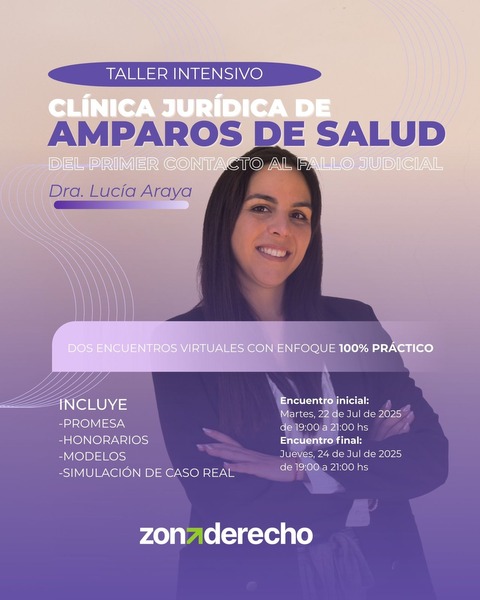 Amparos de Salud: Del primer contacto al fallo judicial. Clínica Jurídica Práctica