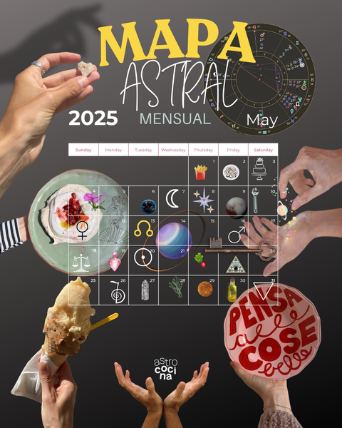 Mapa astral mensual 