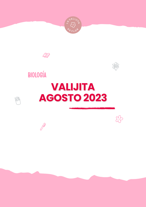 VALIJITA DE AGOSTO 2023