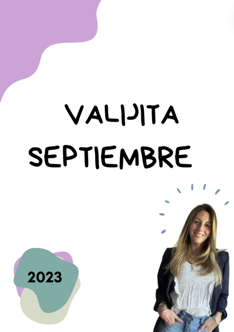 VALIJITA DE SEPTIEMBRE 2023