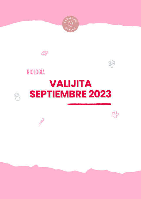 VALIJITA DE SEPTIEMBRE 2023