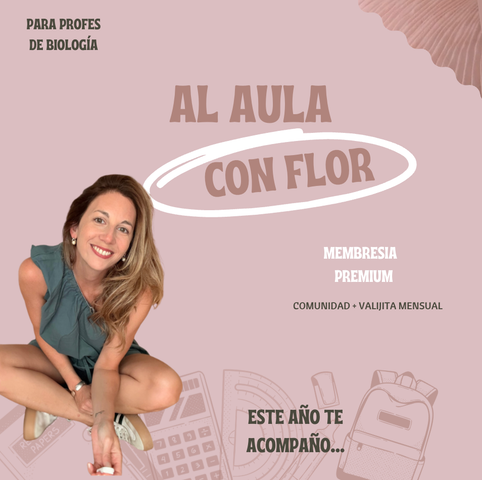 AL AULA CON FLOR- ACCESO A COMUNIDAD 2026 + VALIJITA MENSUAL EL 2 DE CADA MES 