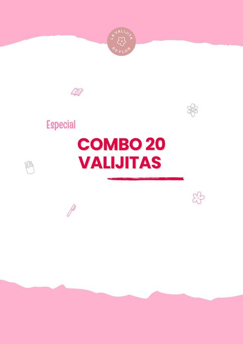 COMBO 20 VALIJITAS 
