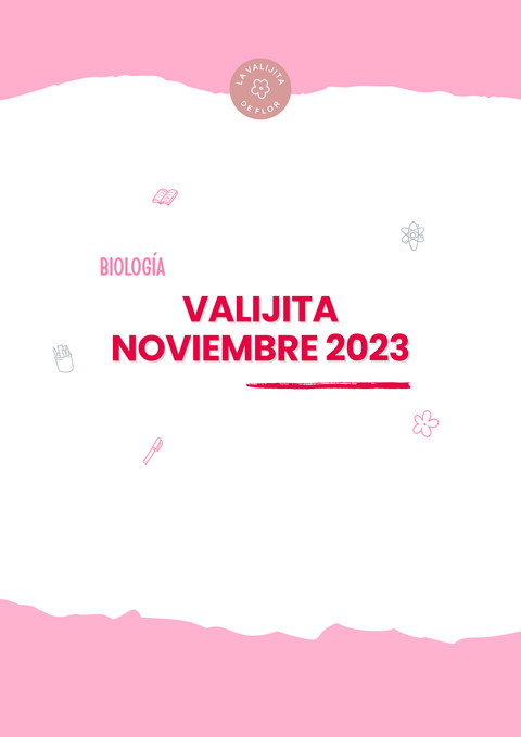 VALIJITA DE NOVIEMBRE 2023