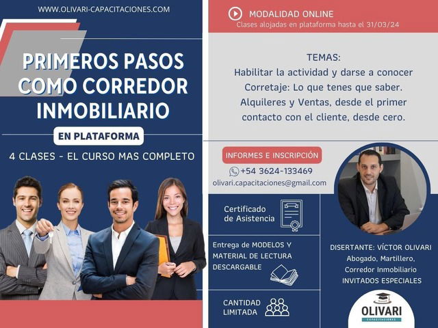 Primeros Pasos como Corredor Inmobiliario