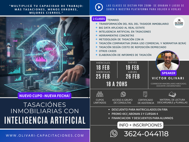 TASACIONES INMOBILIARIAS CON INTELIGENCIA ARTIFICIAL