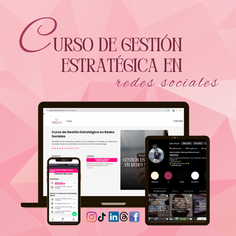 Curso de Gestión Estratégica en Redes Sociales 