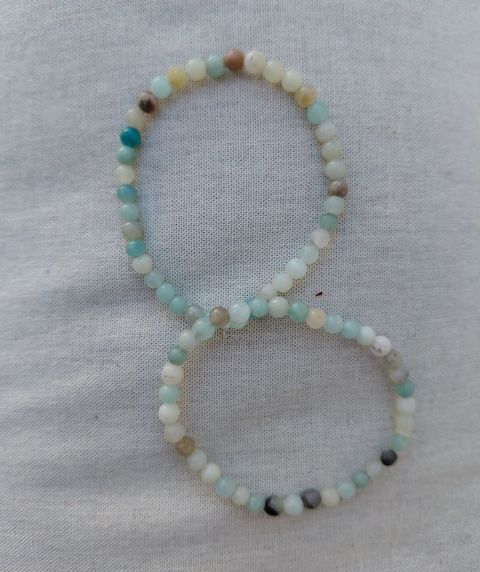 PULSERA NATURAL AMAZONITA