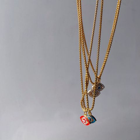 COLLAR CHICHA DORE AMULETO