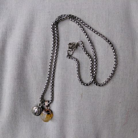 COLLAR CHICHA CITRINO