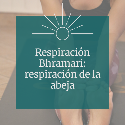 Respiración Bhramari: respiración de la abeja