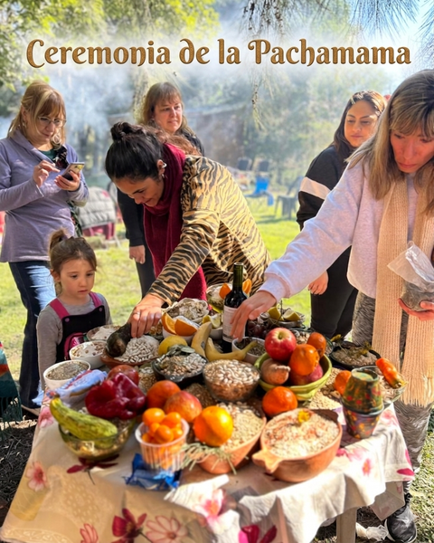 CEREMONIA A LA PACHAMAMA -EVENTO DE CONTRIBUCiÓN VOLUNTARIA