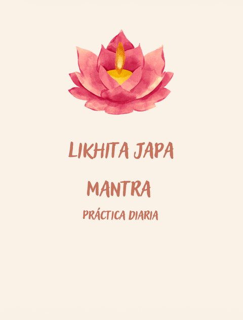 Cuadernillo: Likhita Japa Mantra - Práctica diaria