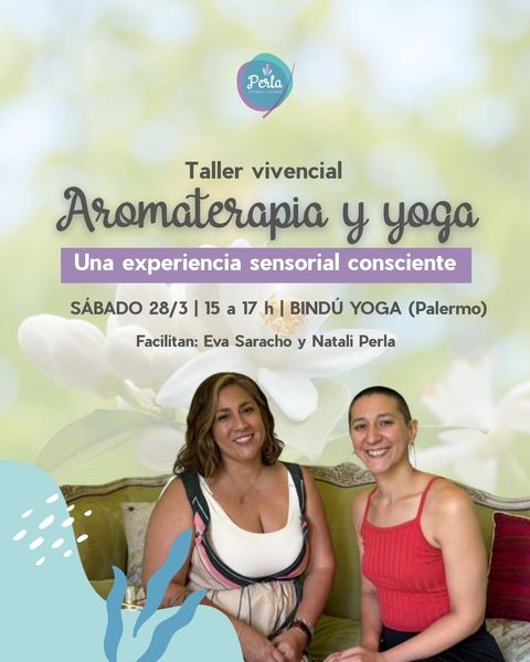 Taller aromaterapia y yoga