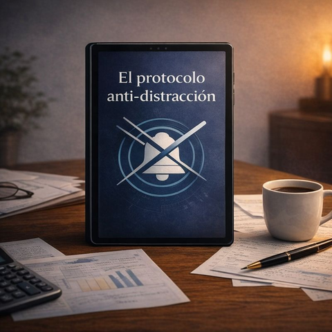 El protocolo antidistracción