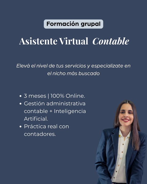 Formación Asistente Virtual Contable