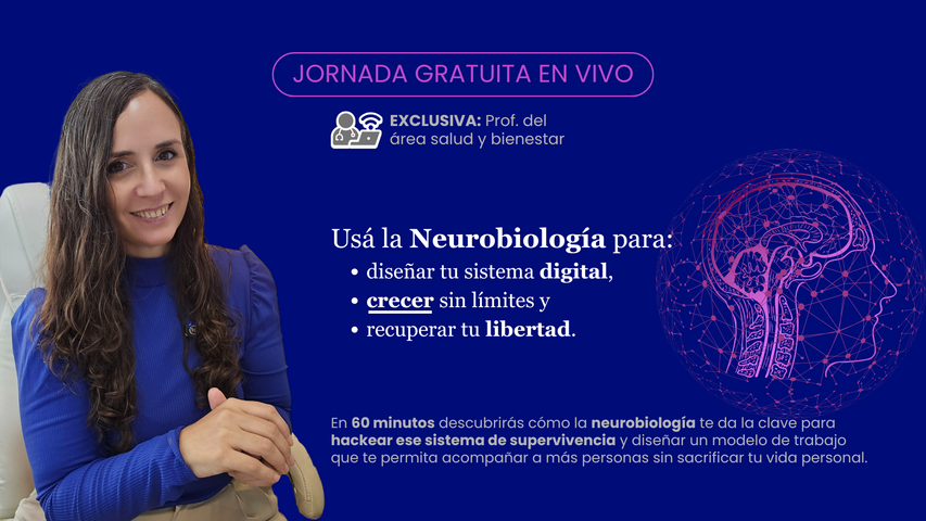 JORNADA GRATUITA: Neurobiología para DIGITALIZARTE