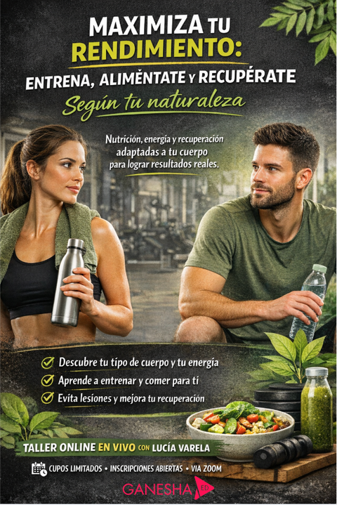 Maximiza tu rendimiento: entrena, aliméntate y recupérate según tu naturaleza