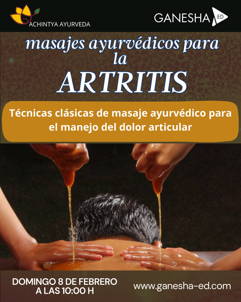 masajes ayurvédicos para la Artritis