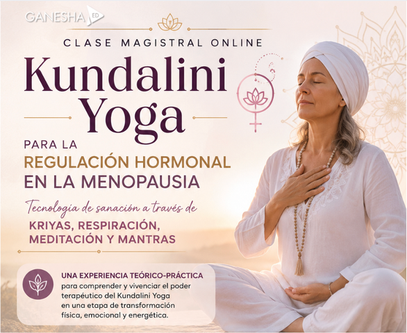 Clase Magistral Kundalini Yoga para la Regulación Hormonal en la Menopausia