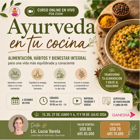 Ayurveda en tu cocina