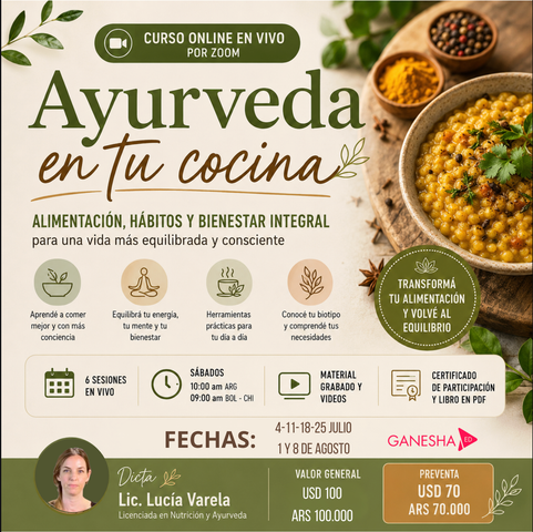 Ayurveda en tu cocina