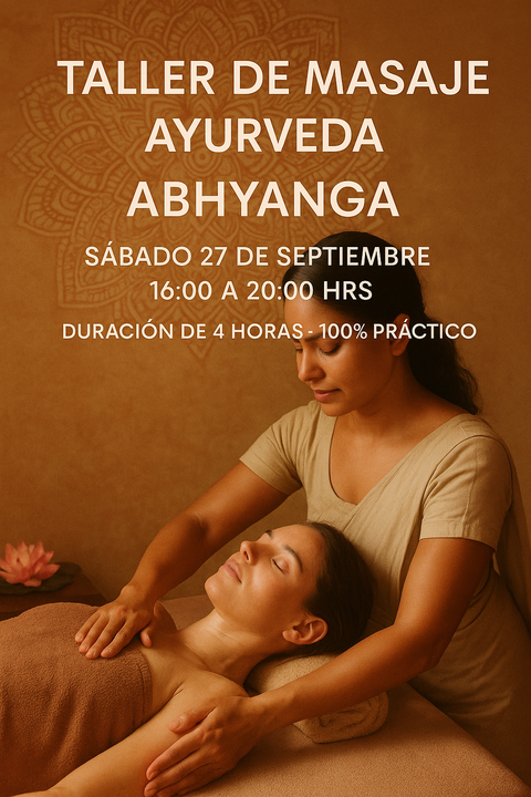Taller de Masaje Ayurveda Abhyanga