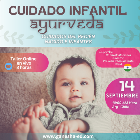 Taller Cuidado Infantil Ayurveda