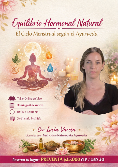 Equilibrio Hormonal Natural El Ciclo Menstrual según el Ayurveda
