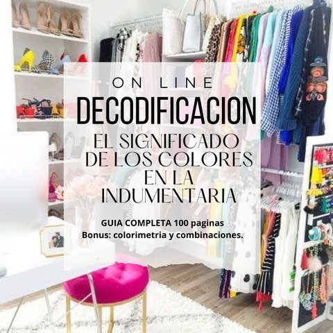 Decodificación, el significado de los colores en la indumentaria.