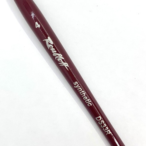 Pincel Roubloff Ds33r - N° 4 Sintetico (lengua De Gato)