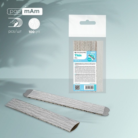REPUESTOS Limas BASE RECTA Smart GRAMAJE 100 (50 UNI.)
