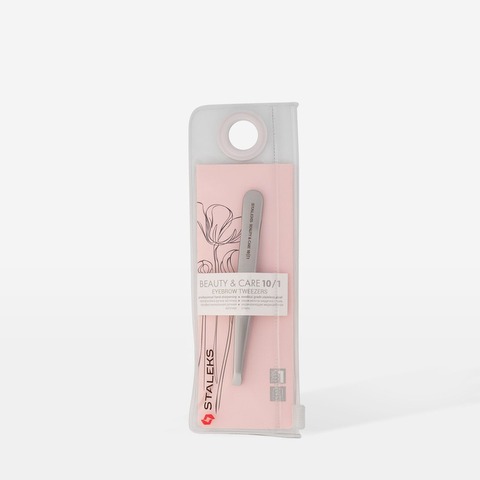 Pinza para cejas Staleks Beauty & Care 10/1
