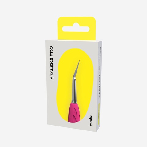 Parte de trabajo del empujador Combo UNIQ 34 limpiador de uñas de los pies
