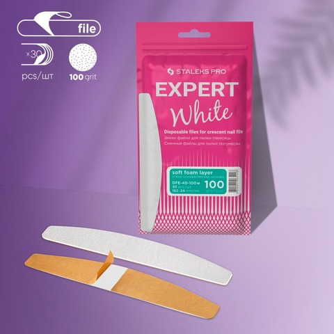 Repuestos acolchados para la lima curva EXPERT 40, grano 100 (30 pzas.)