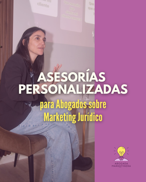 Asesorías Personalizadas: Marketing Jurídico