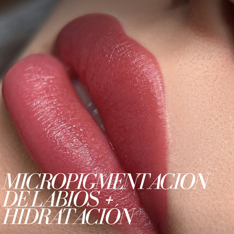 Micro pigmentación de Labios + Hidratación con Ácido Hialuronico