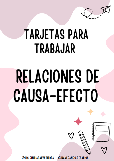 CAUSA - EFECTO