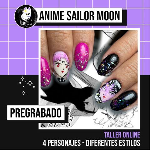 TALLER DE NAIL ART ANIME, EDICIÓN SAILOR MOON 