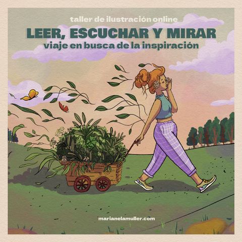 Taller de ilustración creativa. Leer, escuchar y mirar para dibujar. Viaje en busca de la inspiración